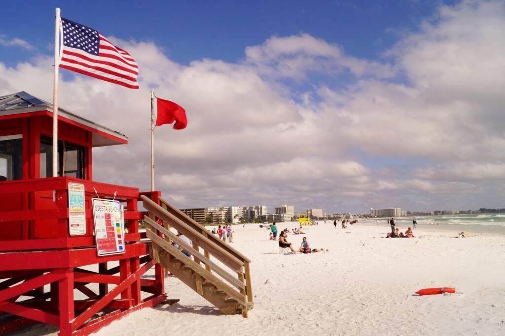 Poolside Paradise Near Siesta Key Beach Sarasota Buitenkant foto
